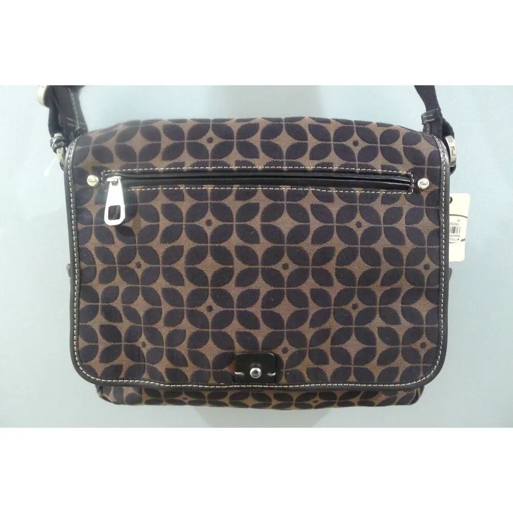 Fossil Marlow Flap Messenger Bag - Black/Brown